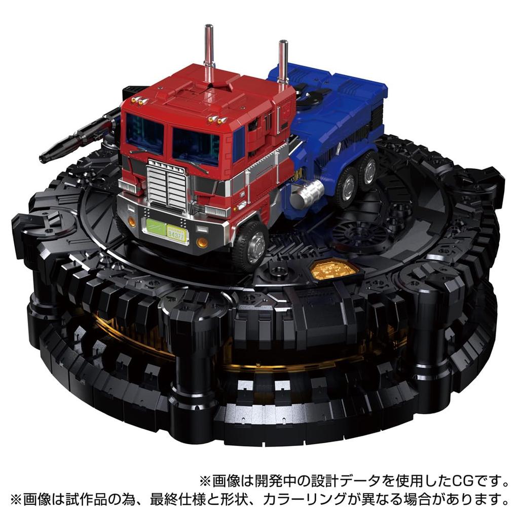 Transformers Karakuri Statue Convoy Movable Figure T-SPARK KS-01