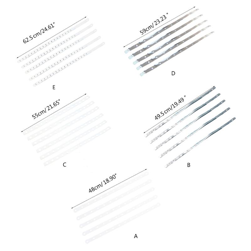 Set mit 5 praktischen Kleiderverbindern Bequemer Kleiderbügel Kleidung Hosenclip Verbindungsstreifen für Schrankorganisation