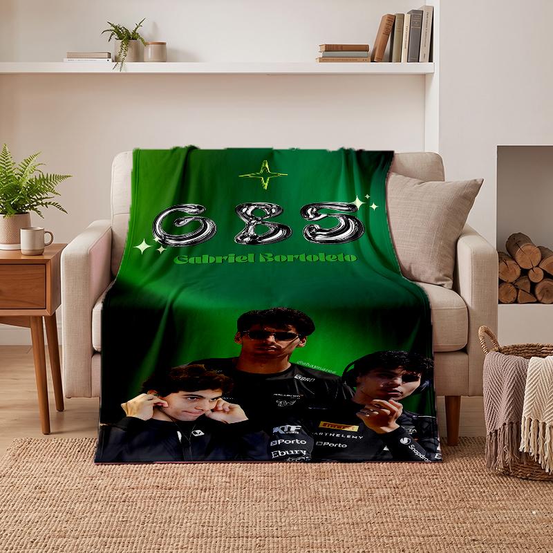 Gabriel Bortoleto Soft Warm Flannel Blankets Comfortable Blanket for Home Decoration Gifting
