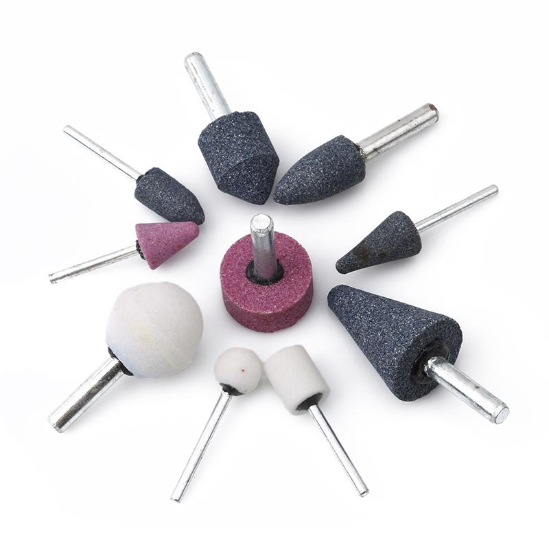 100pc Mounted Stone Point Grinding Head Wheel For Dremel Rotary Tools