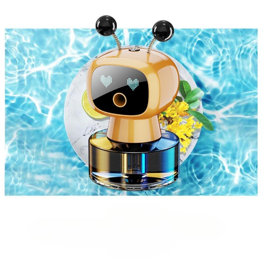 Intelligent Car-mounted Aromatherapy Robot, Car Perfume Air Purifier, Air Humidifier for Cars, Car Automatic Fragrance Dispenser