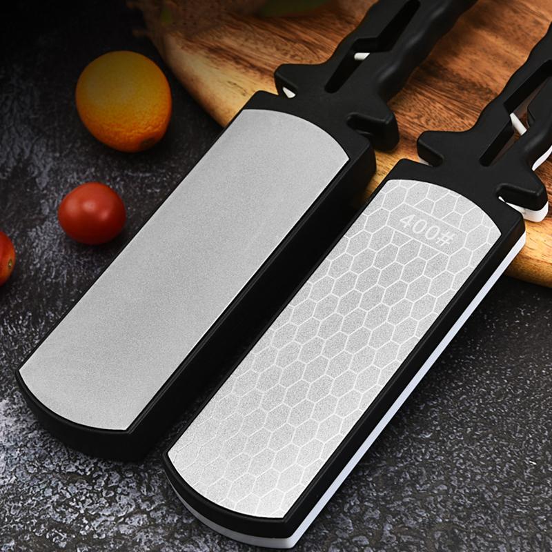 5 In1 Knife Sharpener Diamond Bars 400/1000 Multi-Tool Kitchen Knives Tungsten Steel Ceramic Grinding Double-Sided Whetstone