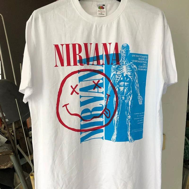 Nirvana oldschool off shoulder T-Shirt XL