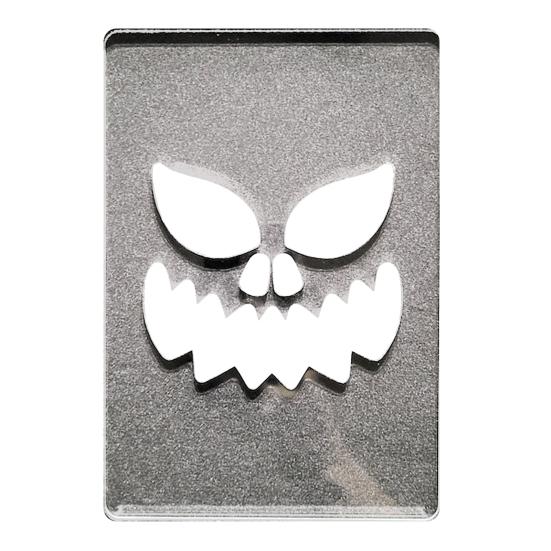 Halloween Pumpkin Face Stencils Decorative Painting Stencils Reusable Acrylic Drawing Template for DIY Pumpkin Carving Wood Wall Art Decor