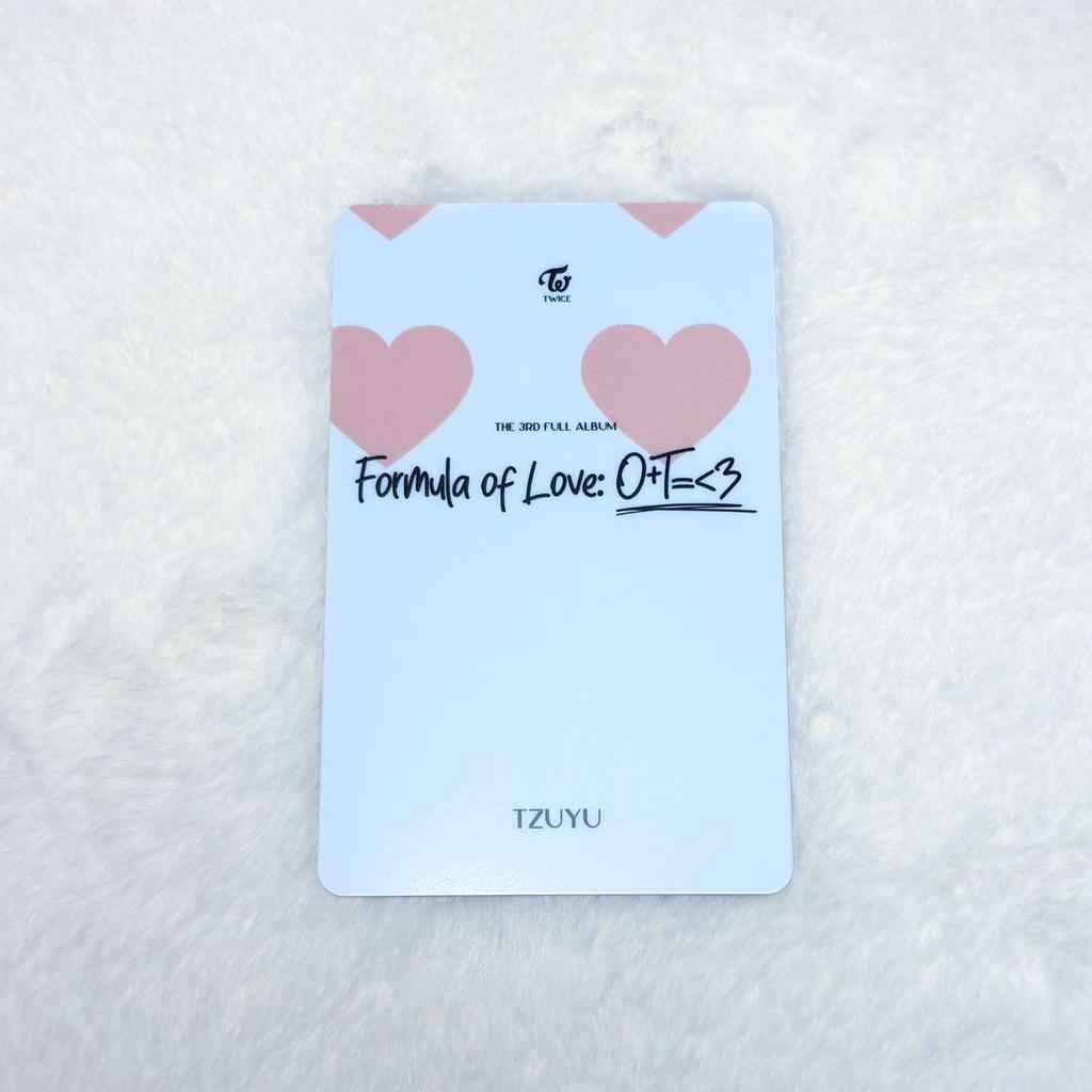 [USED] TWICE Formula of Love Soundwave Tzuyu