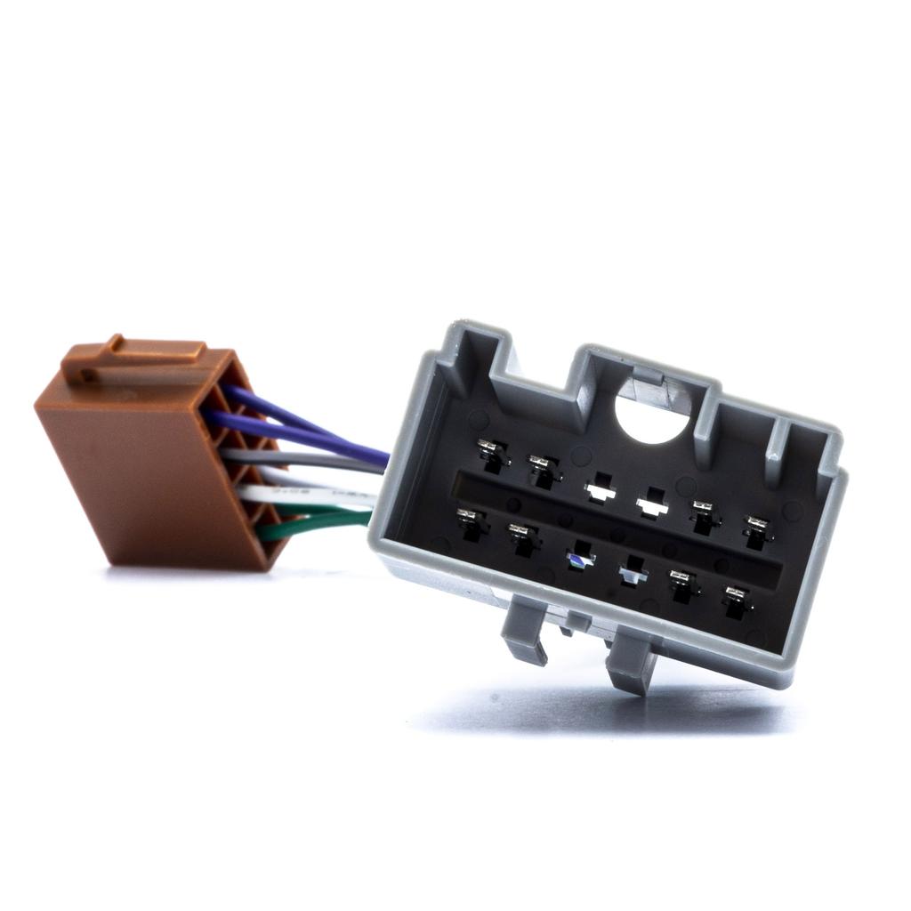 Conector Adaptador de Rádio Bloco Quadlock-Iso Para Volvo