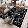 Guns n'roses band retro print carpet fashion home decoration non -slip carpet photography propsmal area rug birthday gift