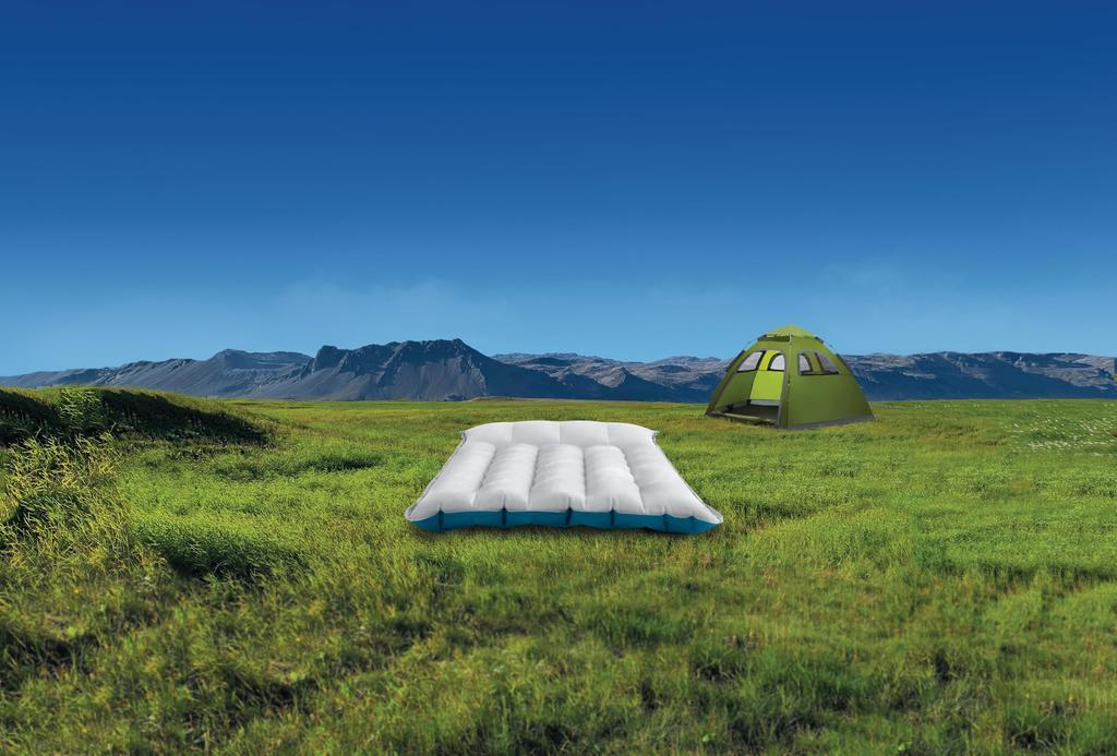 Intex Inflatable Camping Mattress, 72.5" X 26.5" X 6.75