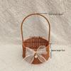 Princess Style Handwoven Decorative Basket