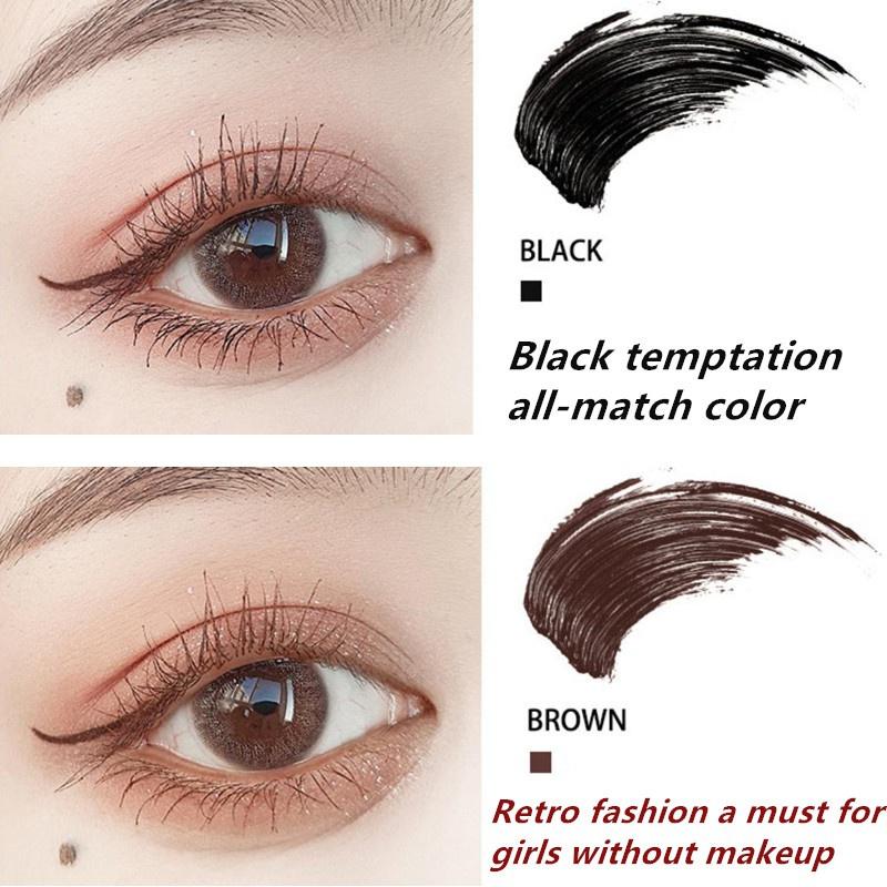 1pc Mascara 4D Silky Eyelashes Lengthening Eyelashes Makeup Waterproof Mascara Roller Eye Makeup YSL