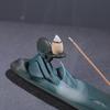 Incense Burner Bedroom Fragrance Box, Household Indoor Ceramic Thread Fragrance Box