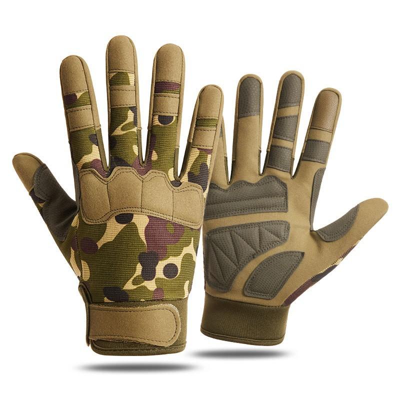 Mary Tactical Full-finger Gloves - Touchscreen Compatible, Training, Combat, Anti-slip, Cycling, Softshell