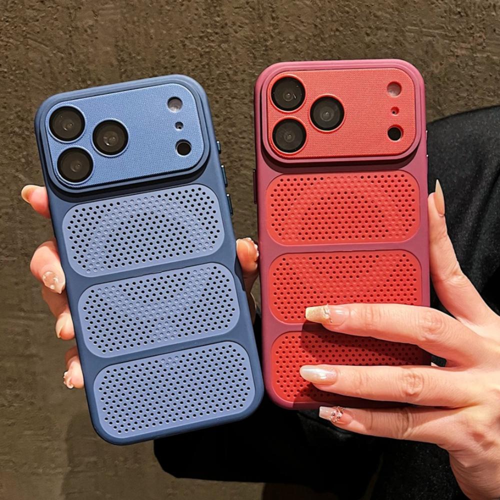 Heat Dissipation Magnetic Phone Case For For Iphone 17 12 13 14 1 16 17 Pro Max Plus Big Windows Shockproof Protector Cover