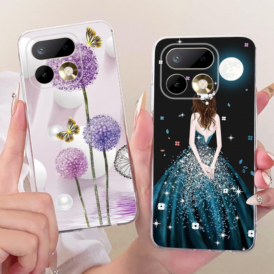 For Realme 16 Pro Plus Case RMX5131 Cute Cat Peacock Painted Cover Soft Slim Phone Case For Realme 16 Pro Realme16 Pro+ 5G Shell