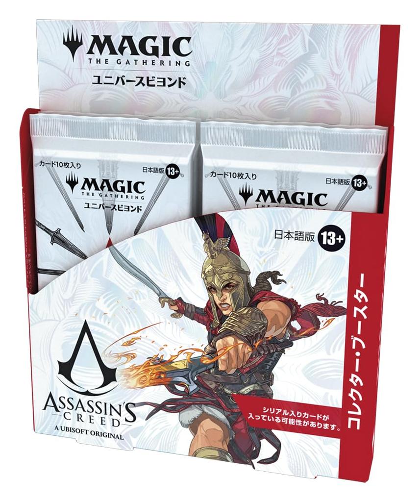 Magic: The Gathering "Assassin's Creed" Collector Booster (Japanese Edition) 12-Pack MTG Trading Card Wizards of the Coast ACR D35851400
