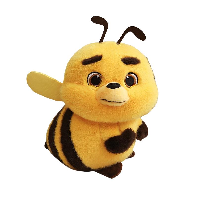 Non-Toxic 20-40Cm Cartoon Cute Bee Plush Doll Pillow Fun Soft Insect Bee Ladybug Caterpillar Plush Toy Home Decor Gift For Children And Children