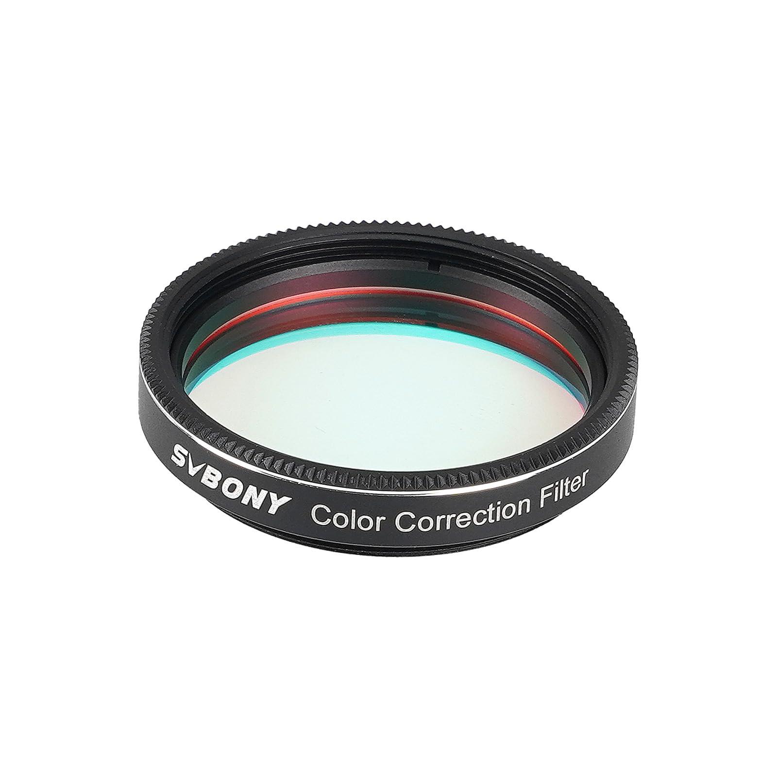 

SVBONY SV231 Fringe Correction Filter 1.25 inch Removes fringes Effectively corrects peripheral colors Eliminates chromatic aberration 300-400nm &