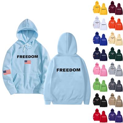 Damen- und Herren-Modisches Kapuzen-Langarm-Bedrucktes Freizeit-Pullover-Unisex-Sweatshirt-Top