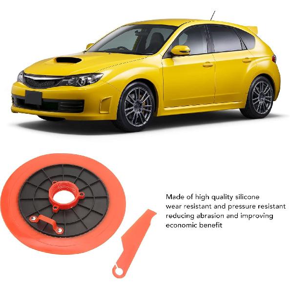 600CC Oil Suction Pan for Grease Gun - Universal Leakproof Lubricating Tray with Portable Design, Auto Repair Tool for Car and Motorcycle (#2)