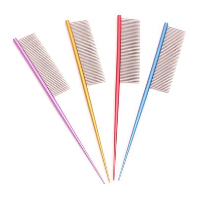 New Professional Puppy Grooming Metal Comb for Dogs and Cats | Pet Hair Care Brush and Groomer Tool | Effective Pet Grooming Com