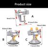 Heavy Type Aluminum Benches Vise With Small Adjustment for Jewelry Making and Woodworking Clamping Needs