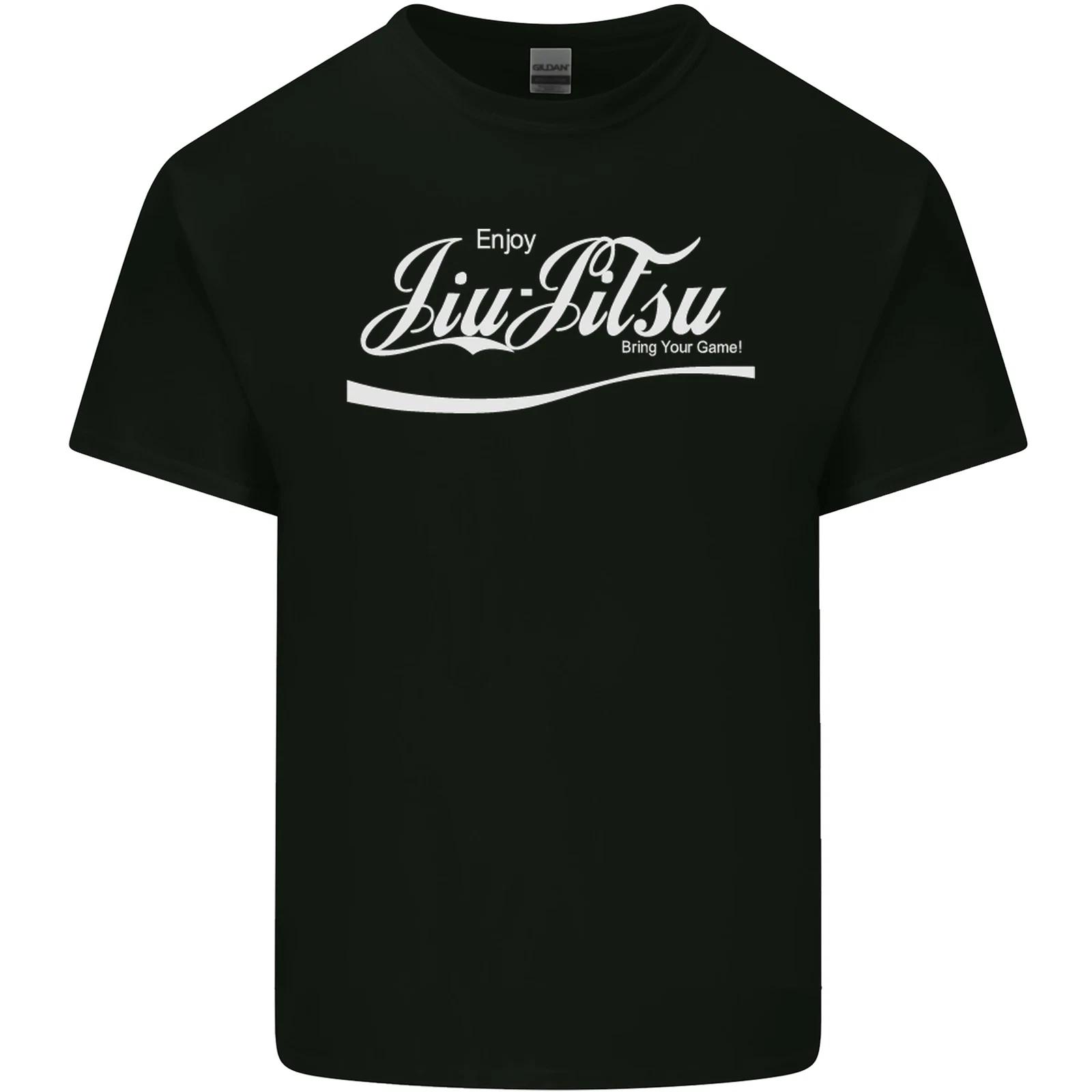 Enjoy Jiu Jitsu MMA Mixed Martial Art Funny Kids T-Shirt Childrens M
