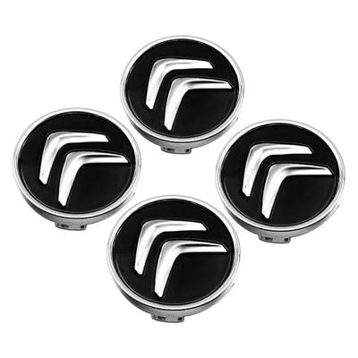 Tampas Centrais de Roda de Carro de 60MM para C6 C8 C2 C3 C4 C5 C1 Berling Xsara Picasso DS3 DS4 DS6 DS5 Acessórios Exteriores
