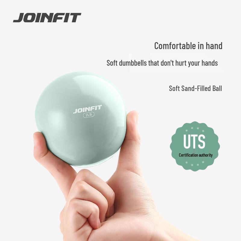 

JOINFIT PVC Soft Sand-Filled Yoga Ball - Handball Fitness & Dumbbell Replacement
