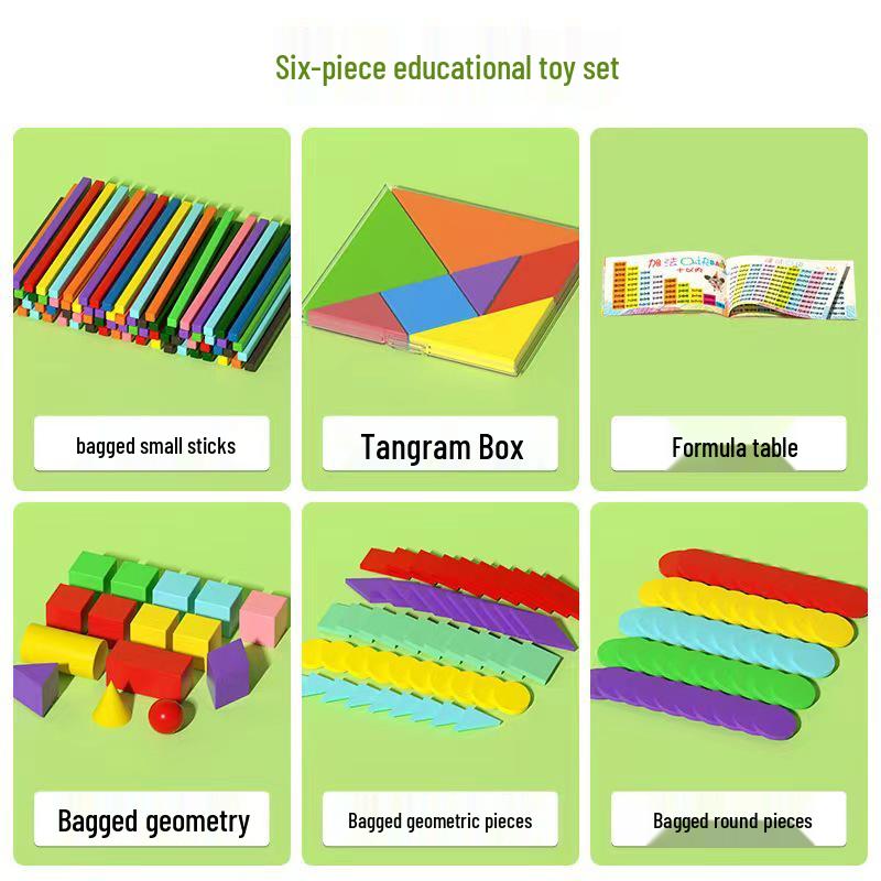 

Счетные палочки 10 цветов для детей: Пособие для обучения родителей и детей по математике для первого класса.
