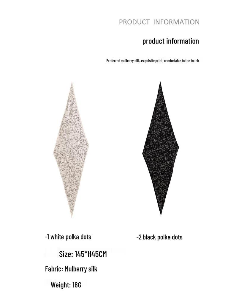 Elegant Autumn Women's Silk Scarf: Commuting, Diamond Accents, Mulberry Silk Sunscreen Shawl