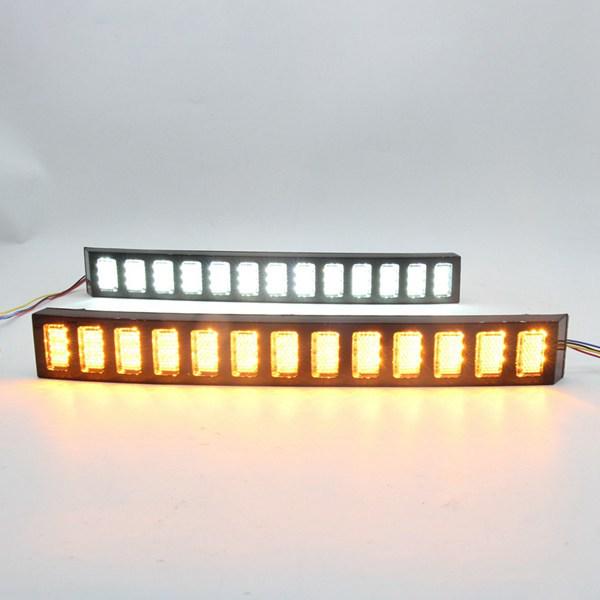 1 Paar dreifarbige Tagfahrlichter für 2024 Toyota Land Cruiser Prado 250