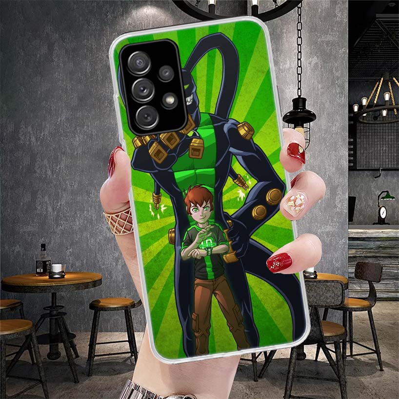 

Ben Cartoon 10 Soft Phone Case For Samsung Galaxy A12 A22 A32 A52 A72 A02S A51 A50S A71 A70 A31 A20S Note 20 Ultra S10 A10S Gala Samsung A10S