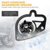 NICECNC 2024-2025 For KTM EXC 300 XCW300 SX250 For Husqvarna TE 300 GasGas EC300 Oversized Water Pump Cooler Impeller Spacer Kit