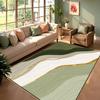 Alfombra con Patrón Abstracto Moderno Decoración Artística para el Hogar Alfombrilla con Estampado de Geometría Irregular Alfombra Suave Antideslizante para Decoración de Sala de Estar y Dormitorio
