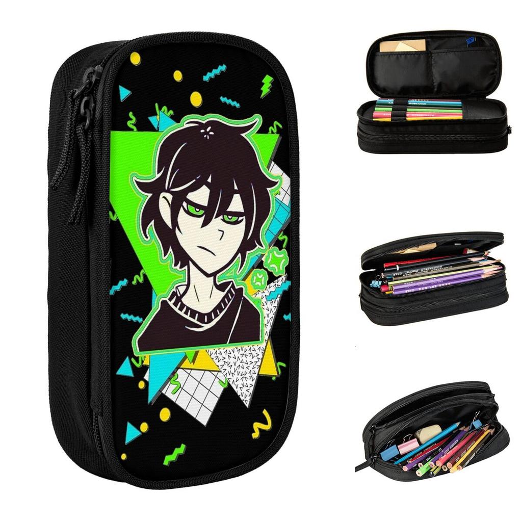 Andrew - The Coffin Of Andy And Leyley 90s Pencil Case Pen Box Bag Student Big Capacity School Supplies Cosmetic Pencil Box