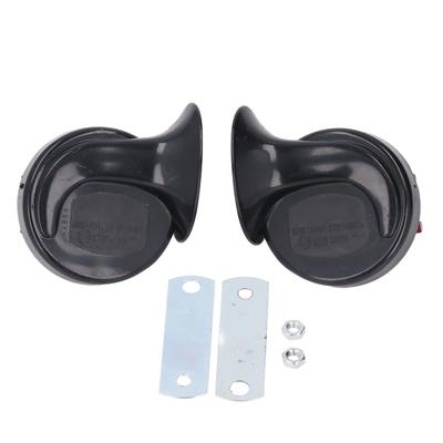 Paar DC 12V Autohorn-Kit Wasserdicht Super Laut 130db Luft Elektrische Schneckenhupe für LKW Auto