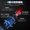 Novsight L1B LED Fog Lamp, White (9000 LM/6,500k), Memory Function, Vehicle Inspection Compatible, DC