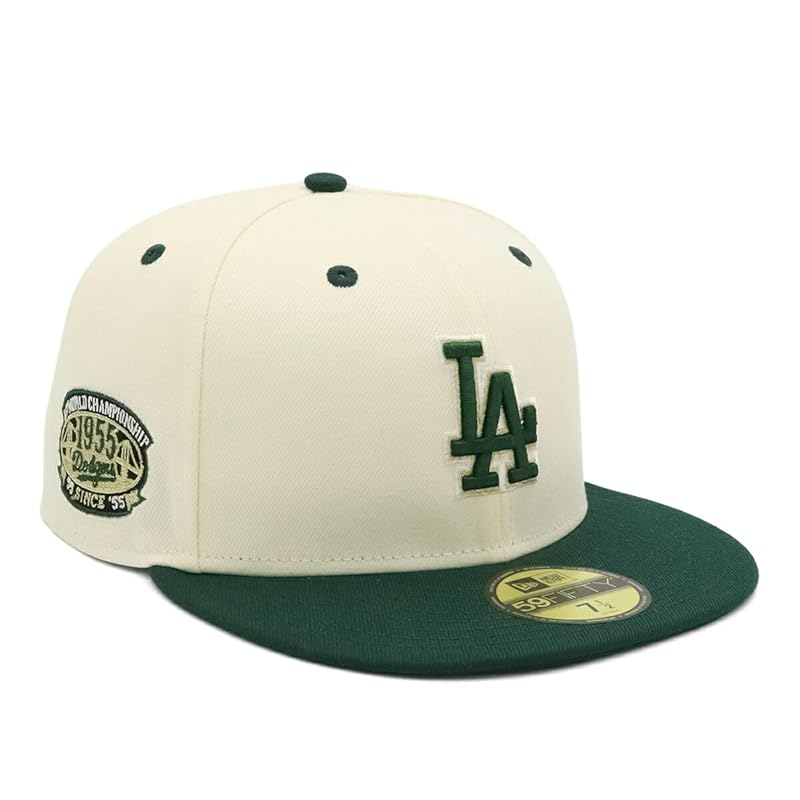 

[New Era] newera cap 59FIFTY 70907352 NER35C2823 MLB Los Angeles Dodgers Shohei Otani LA chrome/D green white Shiro 7 3/8 SIDE PATCH 2-Tone ONSPOTZ
