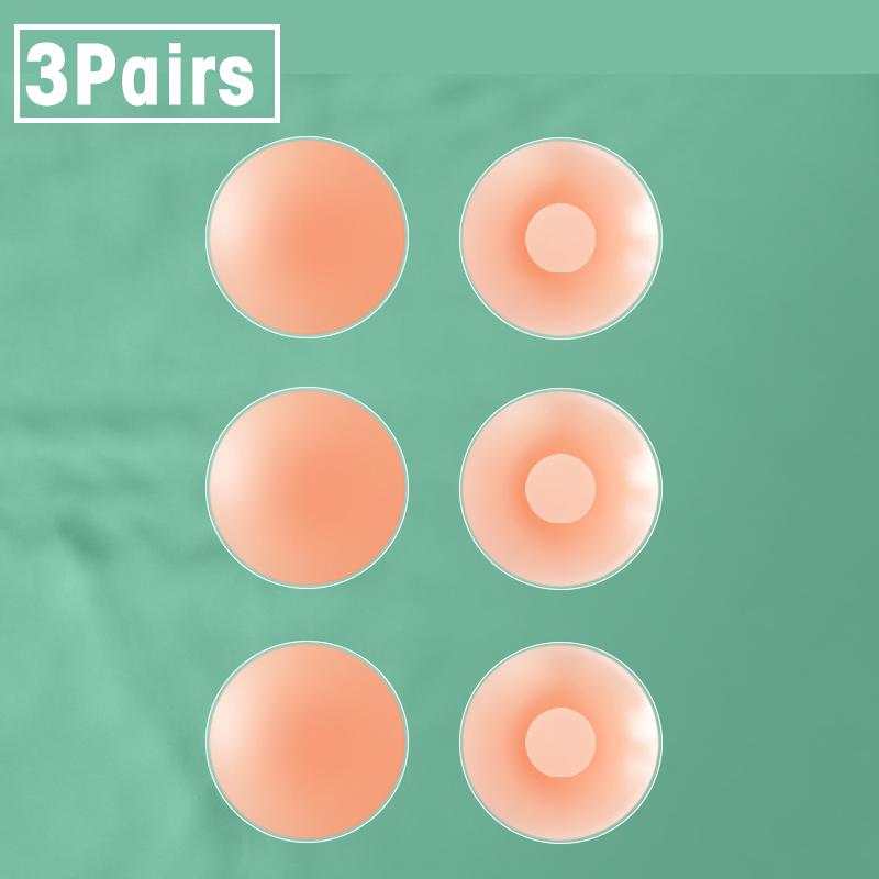 10pcs Reusable Silicone Nipple Cover Women Bra Sticker Breast Petal Strapless Lift Up Bra Invisible Boob Tape Pads Chest Pasties