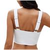 Stilvolles Badeshirt Saisonale Wassersportbekleidung Einfarbiges kurzes Oberteil Verdrehte Vorderseite Atmungsaktives Gewebe für Damen