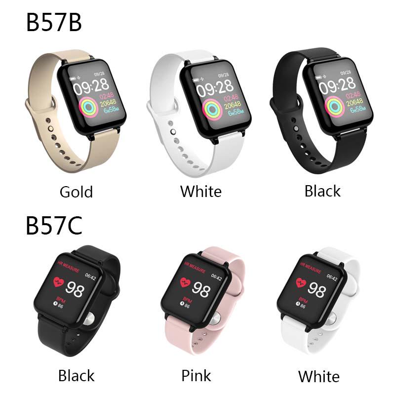 B57 Bluetooth Smartwatch IP67 Impermeable Monitor de frecuencia cardíaca  Presión arterial Colorido reloj deportivo comprar a buen precio — entrega  gratuita, reseñas reales con fotos — Joom