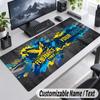 Custom Name Text Mouse Pad Fenerbahçe FC Personalized Desk Pad For Work And Gaming