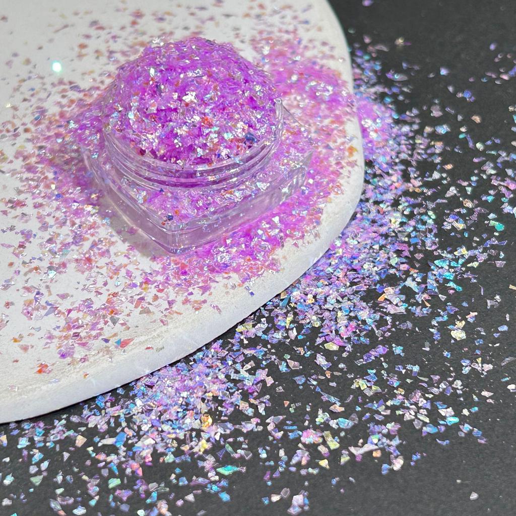 Vibrant Irregular Nail Art Sequins & Glitter Powder for DIY Crafts