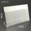 Tag Stand Tag Stand Acrylic Sign Holder Label Stand
