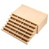 4/6 Layer Drawer Wooden Pencil Holder Artist Supply Storage Box Multifunction Pastel Pencils Stamps Paint Brush Organiser Box