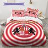 Sunderland A.F Custom Name Pattern Bedding,Quilt Set Quilt Cover Pillowcase Home Birthday Gift(1 * duvet cover + 2 * pillowcase, without core)