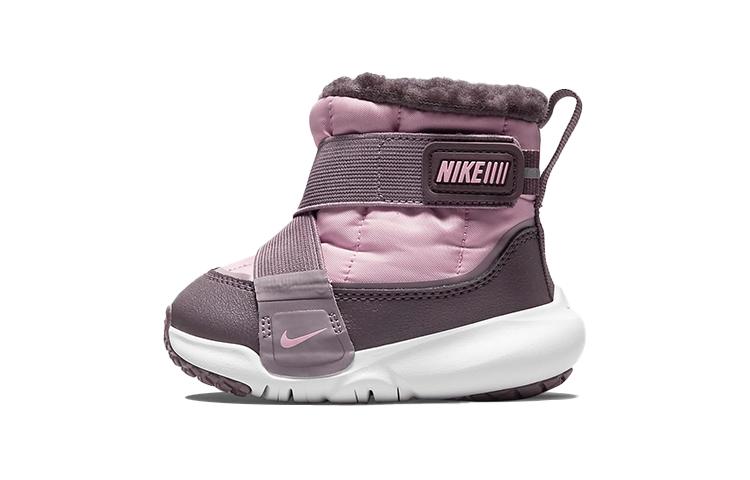 Nike Flex Advance Comfortable Abrasion Resistant Thermal High top Toddler Shoes Pink Infant And Toddler DD0303-600 26