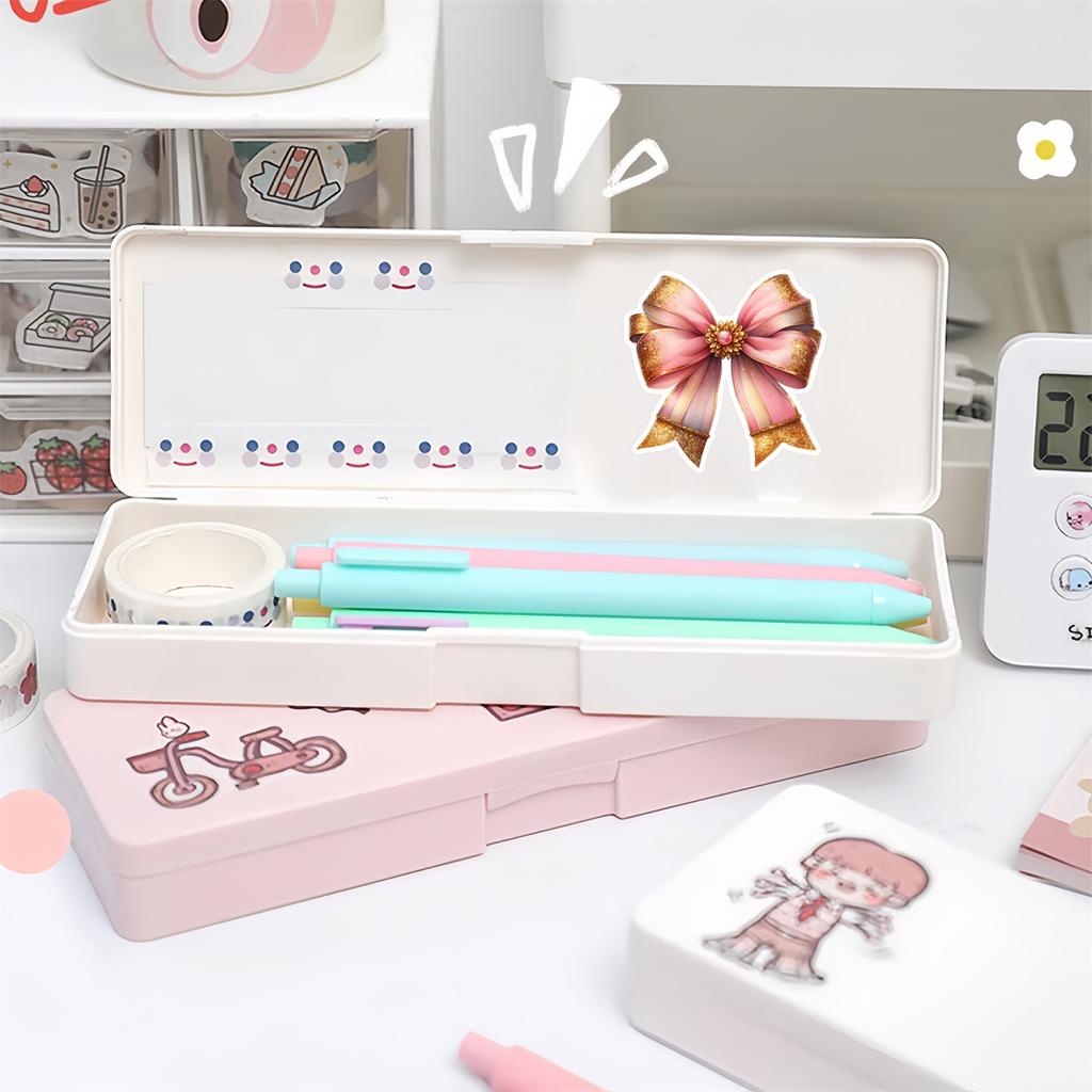 20pcs Cute 2026 New Year's Theme Champagne Crown Stickers for Stationery Decoration Girl , Journals and Notebooksks diy