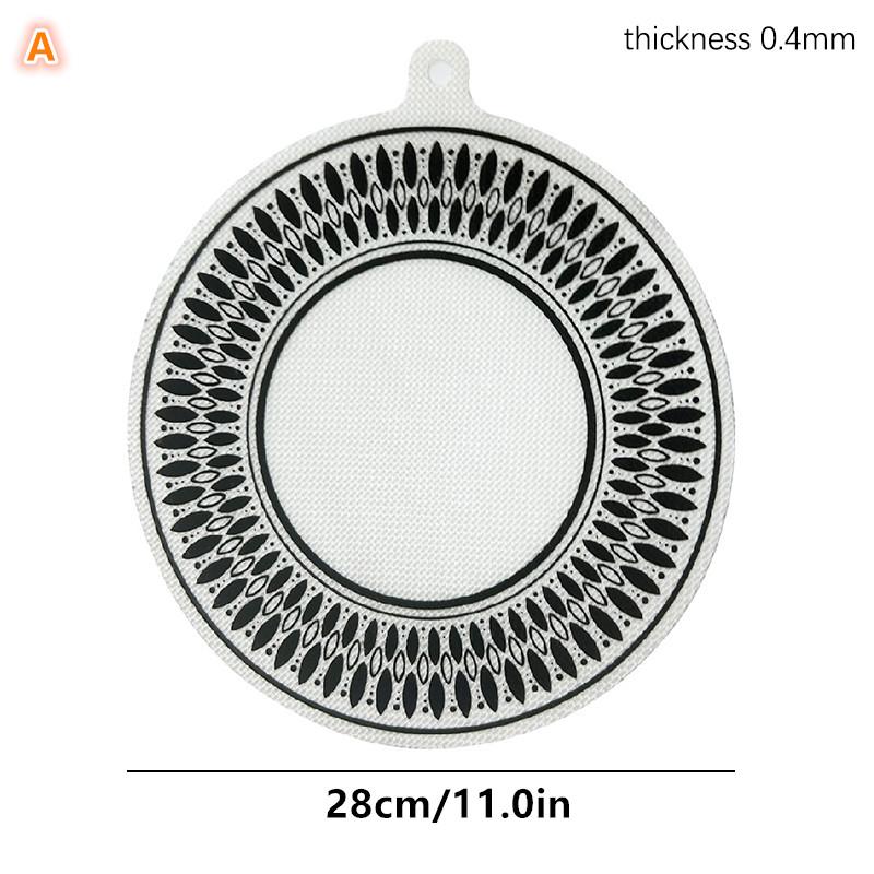 1Pcs Induction Cooktop Mat Cooktop Scratch Protector For Induction Stove Silicone Non Slip Pad For Air Fryer Liners Protect Mat