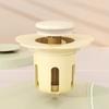 Washbasin Filter Leaking Plug Pops-Up Bathroom Sink Drain Strainer For Waterbasin Sink